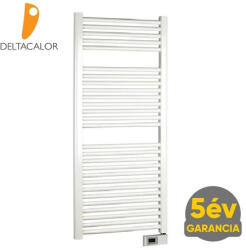 Deltacalor Electro 750 Watt XL elektromos törölközőszárítós radiátor (fehér - 600 mm) (382828100600XL)