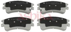ASHIKA Set placute frana ASHIKA 50-03-307 (50-03-307)