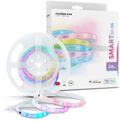 Modee LED Smart (Tuya Wi-Fi) Szalag 3, 4W/m IP20 RGB+3CCT (240 lumen/m) 5M (MOD_MSL-LS24W5MRGB)