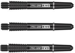 Target Pro Grip Evo AL fekete darts szárak Szár hossza: 34 mm