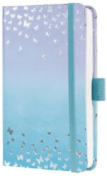Sigel Naptár, A6, heti, 2027, kemény borító, SIGEL "Jolie", Butterfly Confetti Sky (SI7J346) - officepantry