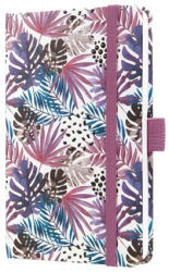 Sigel Naptár, A6, heti, 2027, kemény borító, SIGEL "Jolie", Violet Jungle Fever (SI7J354) - officepantry