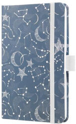 Sigel Naptár, A6, heti, 2027, kemény borító, SIGEL "Jolie", Cosmic Fantasy Blue (SI7J348) - officepantry