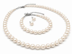 GYÖNGY ELEGANCIA GYÖNGY SZETT - állítható (cream pearl) (2026080601)