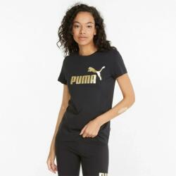 PUMA ESS+ Metalic Logo pamut póló női 848303 01 L (848303 01)