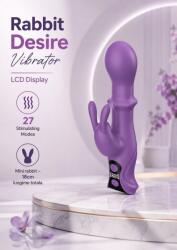 Mokko Toys Vibrator Mini Rabbit Reincarcabil, 27 Moduri, Silicon Premium, USB, 18 cm Vibrator