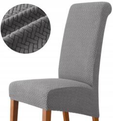 Ubieramy-meble Székhuzat XL Szürke Ferde Huzat Nagy Jacquard Vastag (13-Z1-SZ)
