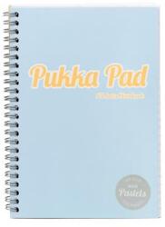 Pukka Pad Spirálfüzet, A5, vonalas, 100 lap, PUKKA PAD ˝Pastel Jotta Pad˝, vegyes szín