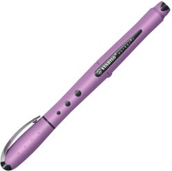 STABILO Roller Stabilo worker+NatureCOLORS Wildflower, 0.5 mm, corp gri violet, cerneala albastra (SW202016241)