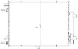 MTR Condensator, climatizare MTR 13054903 (13054903) - fixbox