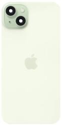  Spate telefon: Capac baterie Iphone 15 Plus cu Lentile si Magnet OEM, Green