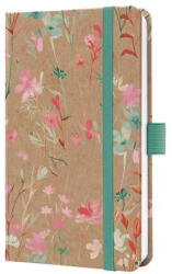 Sigel Naptár, A6, heti, 2027, kemény borító, SIGEL "Jolie", Green Floral Serenity (7J806)
