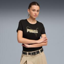 PUMA ESS LOGO LAB Metallic Tee XL | Femei | Tricouri | Negru | 691824-01