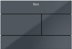 Roca Duplo PS2 Clapeta de actionare dual flush, sticla antracit (A8902243AA)