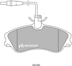 MOTAQUIP Set placute frana MOTAQUIP LVXL352 (LVXL352)