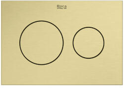 Roca Duplo PS3 Clapeta de actionare dual flush, alama periata (brushed brass) (A8902233VA)