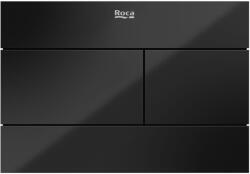 Roca Duplo PS2 Clapeta de actionare dual flush, sticla neagra (A890224388)
