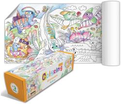 dodo Poster de colorat cu dinozauri Dodo Toys, 70 x 16 cm (4820198242473)