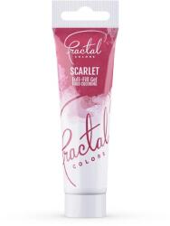 Fractal Colors Colorant alimentar gel Scarlet Fractal Colors