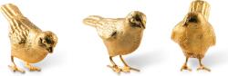 Polspotten Figurine decorative Sparrows aurii, set 3 piese (390-300-050)