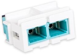 Nexans Adaptor Nexans N205 619 SC duplex multimode aqua (N205.619)
