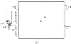 MTR Condensator, climatizare MTR 13054491 (13054491) - fixbox