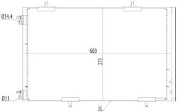 MTR Condensator, climatizare MTR 13054409 (13054409) - fixbox