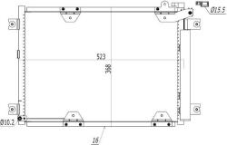 MTR Condensator, climatizare MTR 13054801 (13054801) - fixbox