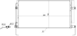 MTR Condensator, climatizare MTR 13054506 (13054506) - fixbox