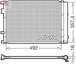 DENSO Condensator, climatizare DENSO DCN43020 (DCN43020) - fixbox