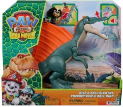 Spin Master Set de joaca Paw Patrol Dino Rise & Roll cu Rex si Spinozaur interactiv (6076188) Figurina
