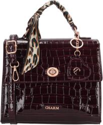 Charm London Knightsbridge 01383 Bordeaux red