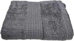 Kotonia Home Prosop baie Rise Jacquard - 100% Bumbac, 500g/mp, gri antracit, 50x90 cm (004435-5090) Prosop