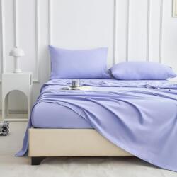 Kotonia Home Cearceaf de pat Kotonia Home, 100% bumbac, Olandina color, 220x240 cm, lila (001362)