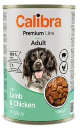 Calibra Dog Premium with Lamb&Chicken konzerv 12x1240g