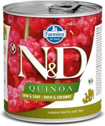 N&D Dog Quinoa konzerv kacsa&kókusz 6x285g