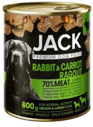 Jack kutya konzerv ragu nyúl-répa 8x800g