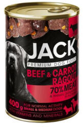 Jack kutya konzerv ragu marha-répa 12x400g