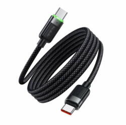 Mcdodo Cablu Date si Incarcare Mcdodo USB-C - USB-C CA-2000 Self Winding 60W 1.2m Negru (mcd/371099)