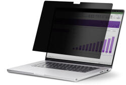 StarTech 162MM-PRIVACY-SCREEN, 40, 6 cm (16"), Laptop, Keret nélküli betekintésvédő fólia, Fényes / Matt, Magánszféra, Tükröződésmentes, 100 g (162MM-PRIVACY-SCREEN)