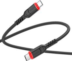 hoco. Cablu Date si Incarcare Hoco USB-C - USB-C X59 Victory 60W 3m Negru