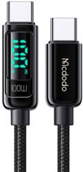 Mcdodo Cablu Date si Incarcare Mcdodo USB-C - USB-C CA-8820 Display 100W 1.2m Negru (mcd/371136)
