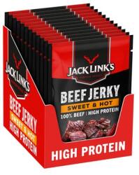  JACK LINKS Carne uscată de vită dulce și picantă 12 x 60 g
