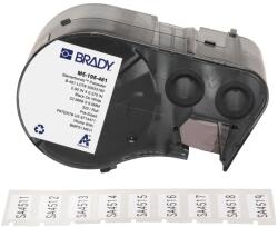 Brady M5-195-481 / 170885, 25.40 mm, poliészter, fekete nyomtatás / fehér háttér (170885)