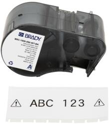 Brady M5C-1500-595-WT-BK / 170944, 38.10 mm x 7.62 m, Vinyl, fekete nyomtatás / fehér háttér (170944)