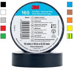 3M Temflex 165 elektromos szigetelőszalag, 15 mm x 10 m 15 mm x 10 m szivárvány/rainbow (7100278675)