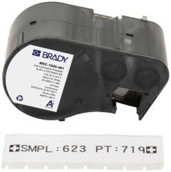Brady M5C-1000-461 / 170876, 25.40 mm x 7.62 m, poliészter, fekete nyomtatás / fehér háttér (170876)