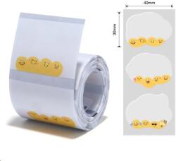 Niimbot címkék T 1EA00704601, 41x31mm 220db Emoji B21, B21S, B3, B1S készülékekhez (1EA00704601)