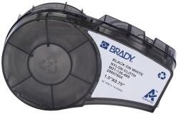 Brady M21-136-499 / 152093, 38.10 mm, Nylon, fekete nyomtatás / fehér háttér (152093)