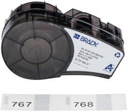 Brady M21-11-499 / 152090, 19.05 mm, Nylon, fekete nyomtatás / fehér háttér (152090)